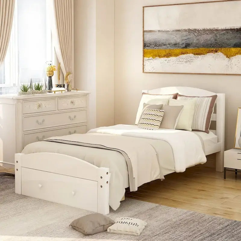 Canapé-lit convertible | Futon avec accoudoirs, tissu en lin, idéal petits espaces