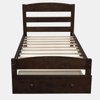 Canapé-lit convertible | Futon avec accoudoirs, tissu en lin, idéal petits espaces