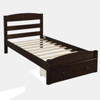 Canapé-lit convertible | Futon avec accoudoirs, tissu en lin, idéal petits espaces