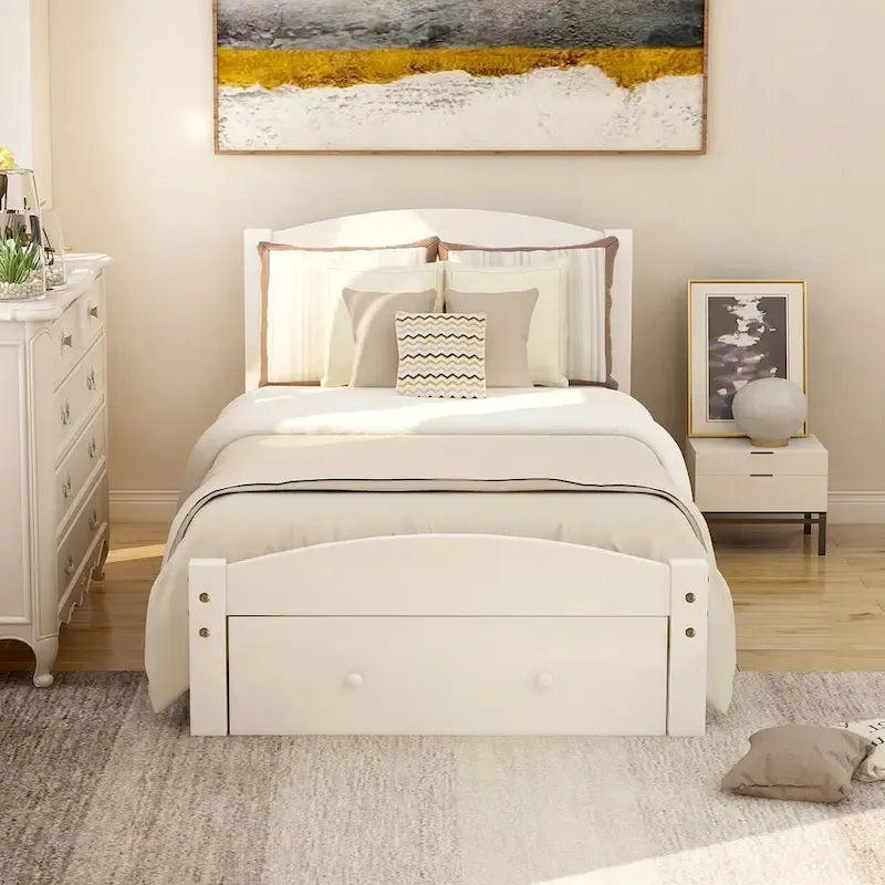 Canapé-lit convertible | Futon avec accoudoirs, tissu en lin, idéal petits espaces