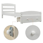 Canapé-lit convertible | Futon avec accoudoirs, tissu en lin, idéal petits espaces