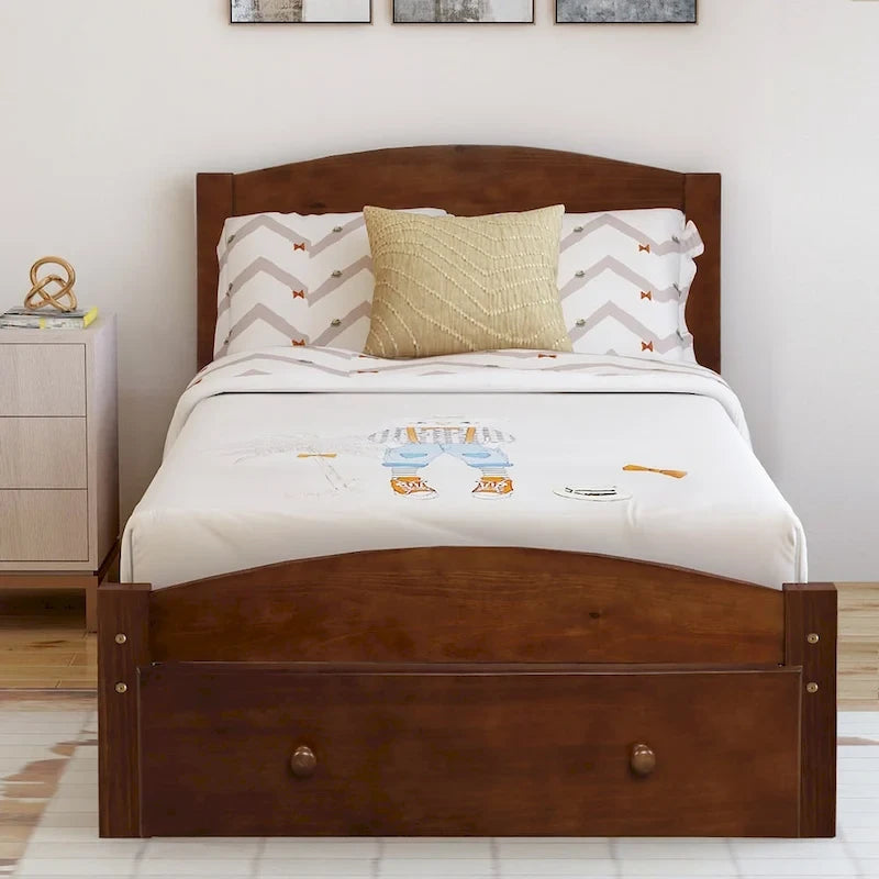Canapé-lit convertible | Futon avec accoudoirs, tissu en lin, idéal petits espaces