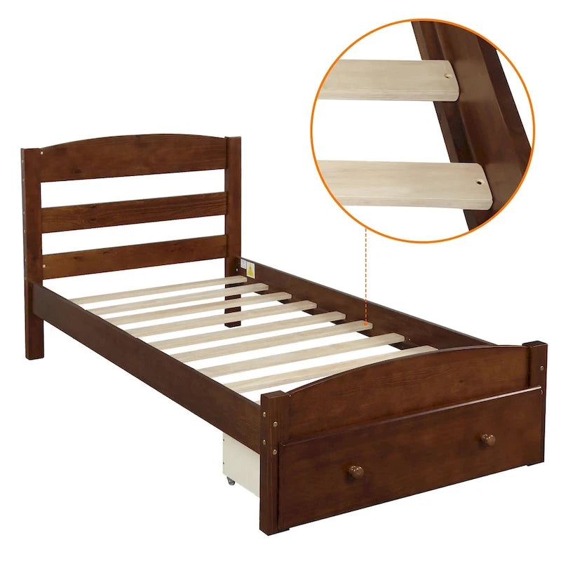 Canapé-lit convertible | Futon avec accoudoirs, tissu en lin, idéal petits espaces