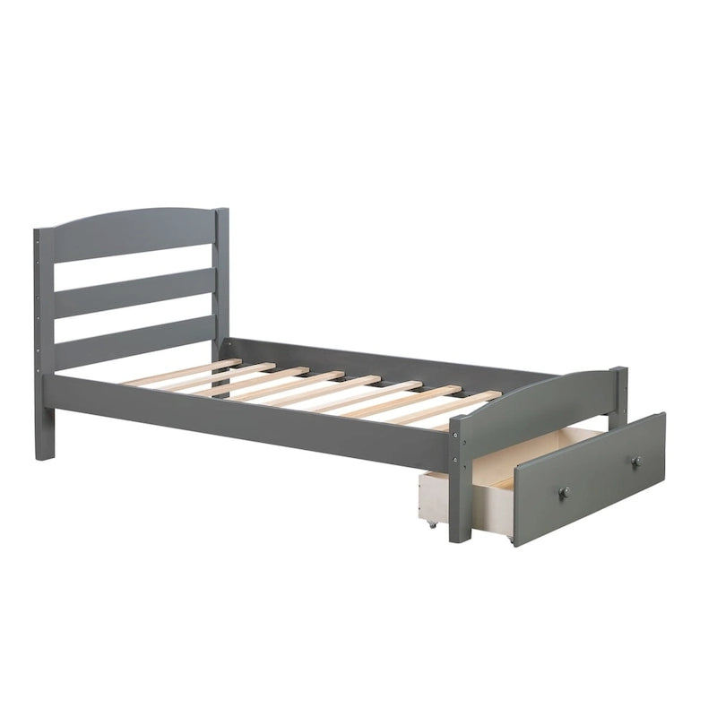 Canapé-lit convertible | Futon avec accoudoirs, tissu en lin, idéal petits espaces