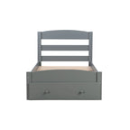 Canapé-lit convertible | Futon avec accoudoirs, tissu en lin, idéal petits espaces