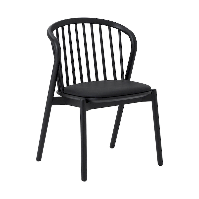 Ensemble de salle à manger ovale 5 pièces | Table ronde et 4 chaises rembourrées, salle à manger moderne