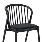 Ensemble de salle à manger ovale 5 pièces | Table ronde et 4 chaises rembourrées, salle à manger moderne