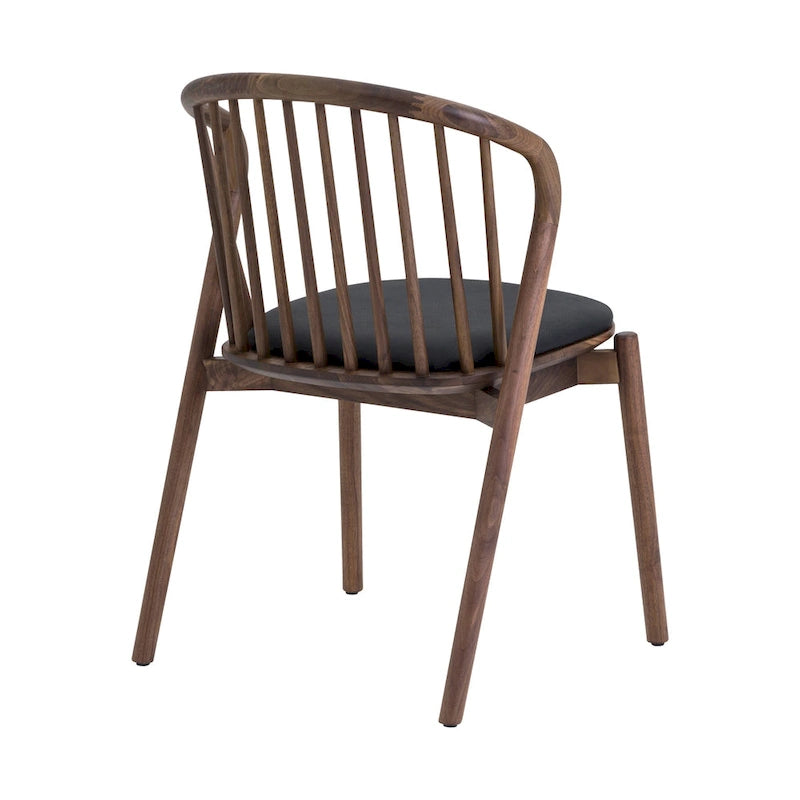 Ensemble de salle à manger ovale 5 pièces | Table ronde et 4 chaises rembourrées, salle à manger moderne