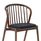 Ensemble de salle à manger ovale 5 pièces | Table ronde et 4 chaises rembourrées, salle à manger moderne