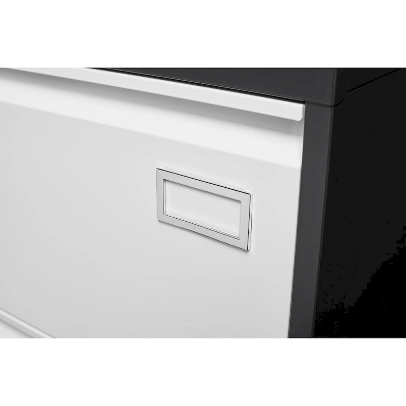 Classeur latéral métallique à 3 tiroirs verrouillables | Rangement pour bureau à domicile, assemblage requis