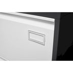 Classeur latéral métallique à 3 tiroirs verrouillables | Rangement pour bureau à domicile, assemblage requis