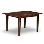 Table à manger rectangulaire extensible en bois avec rallonge papillon | Plusieurs finitions