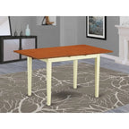 Table à manger rectangulaire extensible en bois avec rallonge papillon | Plusieurs finitions