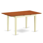 Table à manger rectangulaire extensible en bois avec rallonge papillon | Plusieurs finitions